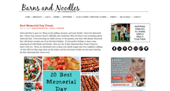 Desktop Screenshot of barnsandnoodles.com